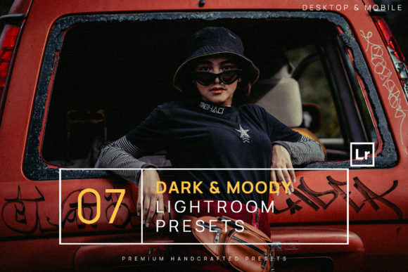 Download 7 Dark &amp; Moody Lightroom Presets +Mobile - Premium Resources