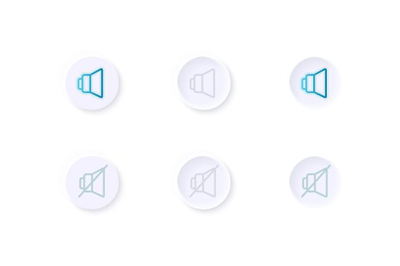 Download Volume Adjustment UI Elements Kit - Adjustment Collection